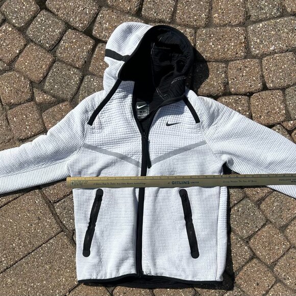 Nike Windrunner Tech Pack Fleece Full Zip Hoodie Sz M - Picture 4 of 9